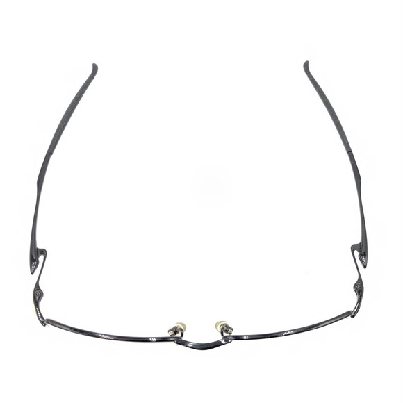 Oakley Transistor 22-235 Polished Black Half Rim Eyeglasses Frames 54-18 135 - Picture 3 of 12